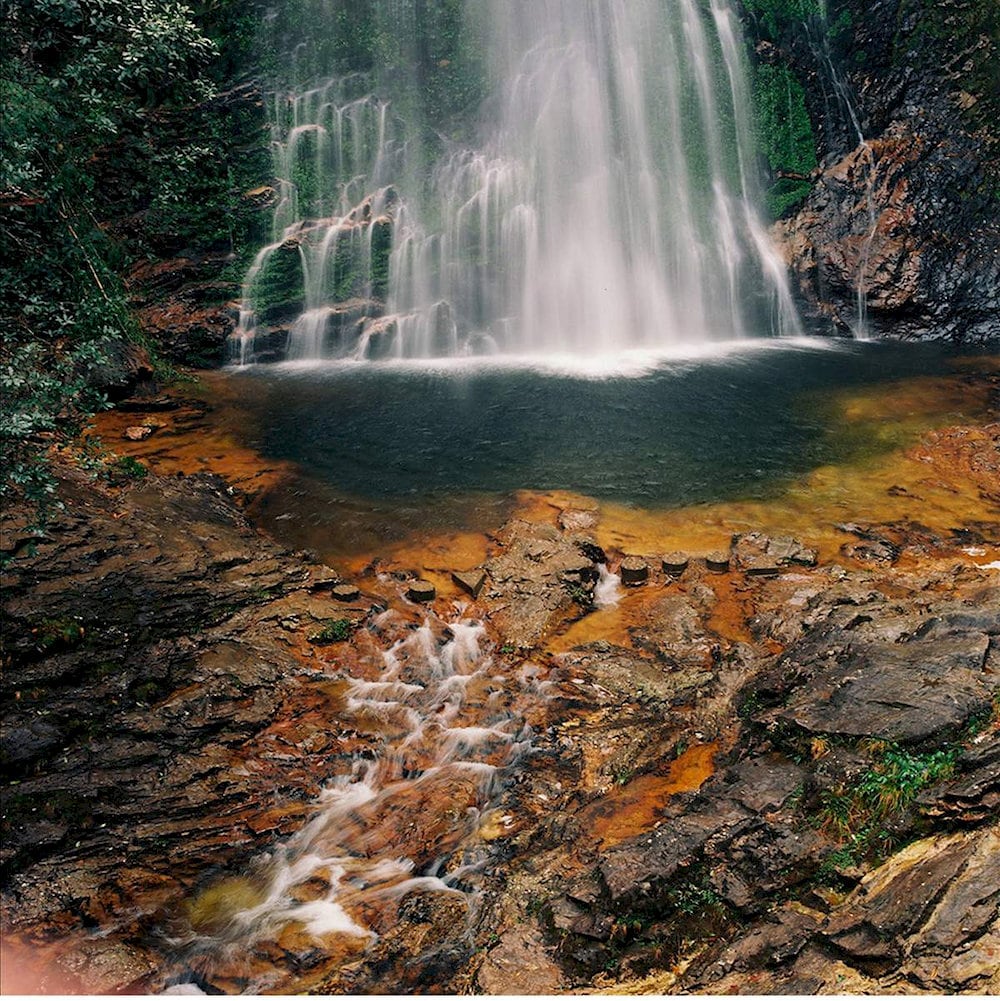 Swimming is a famous activity at the Love Waterfall Sapa, offering visitors the opportunity to relax in the cool water 